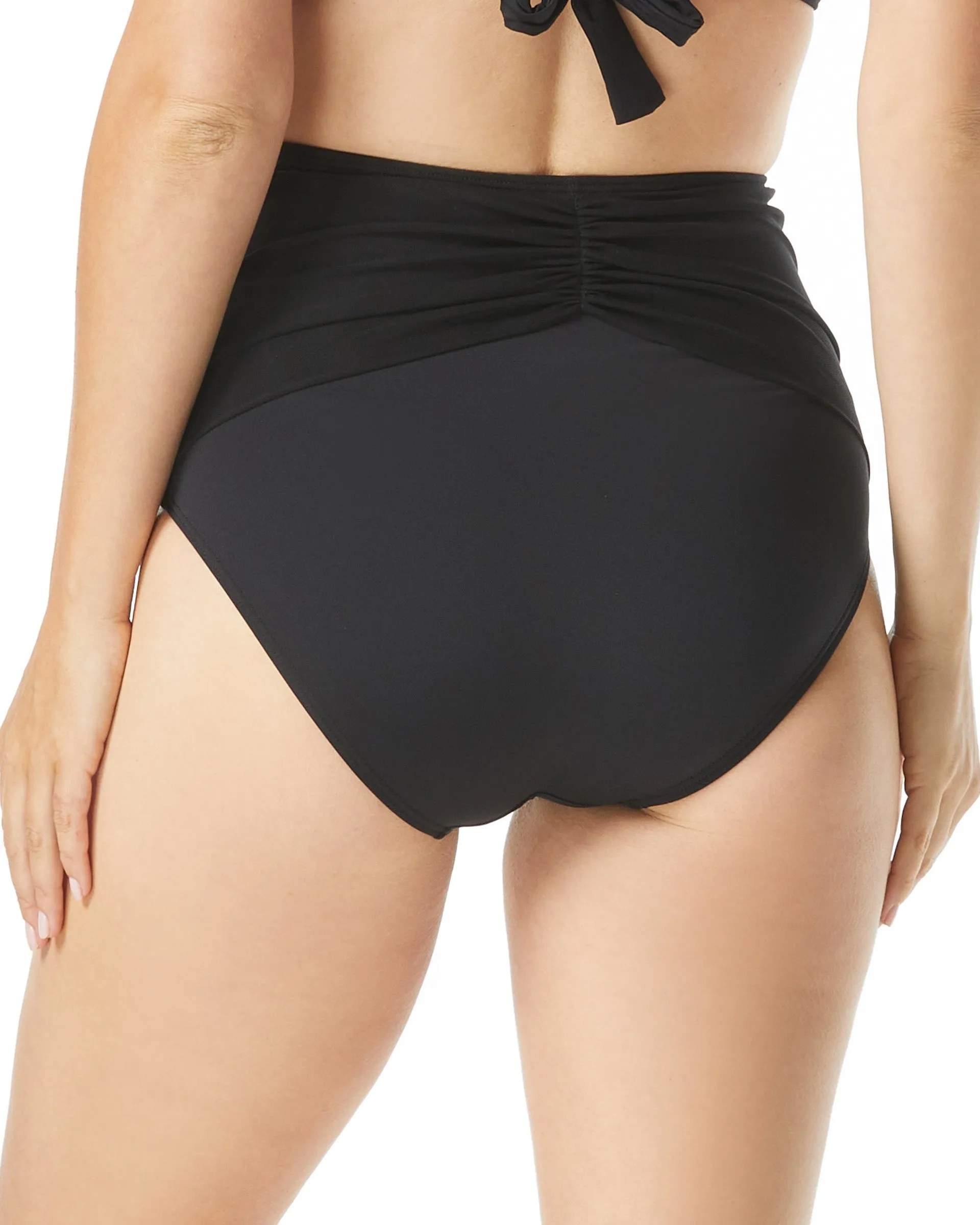 2024 Coco Reef Classic Solids Diva High Waist Bikini Bottom - U95143