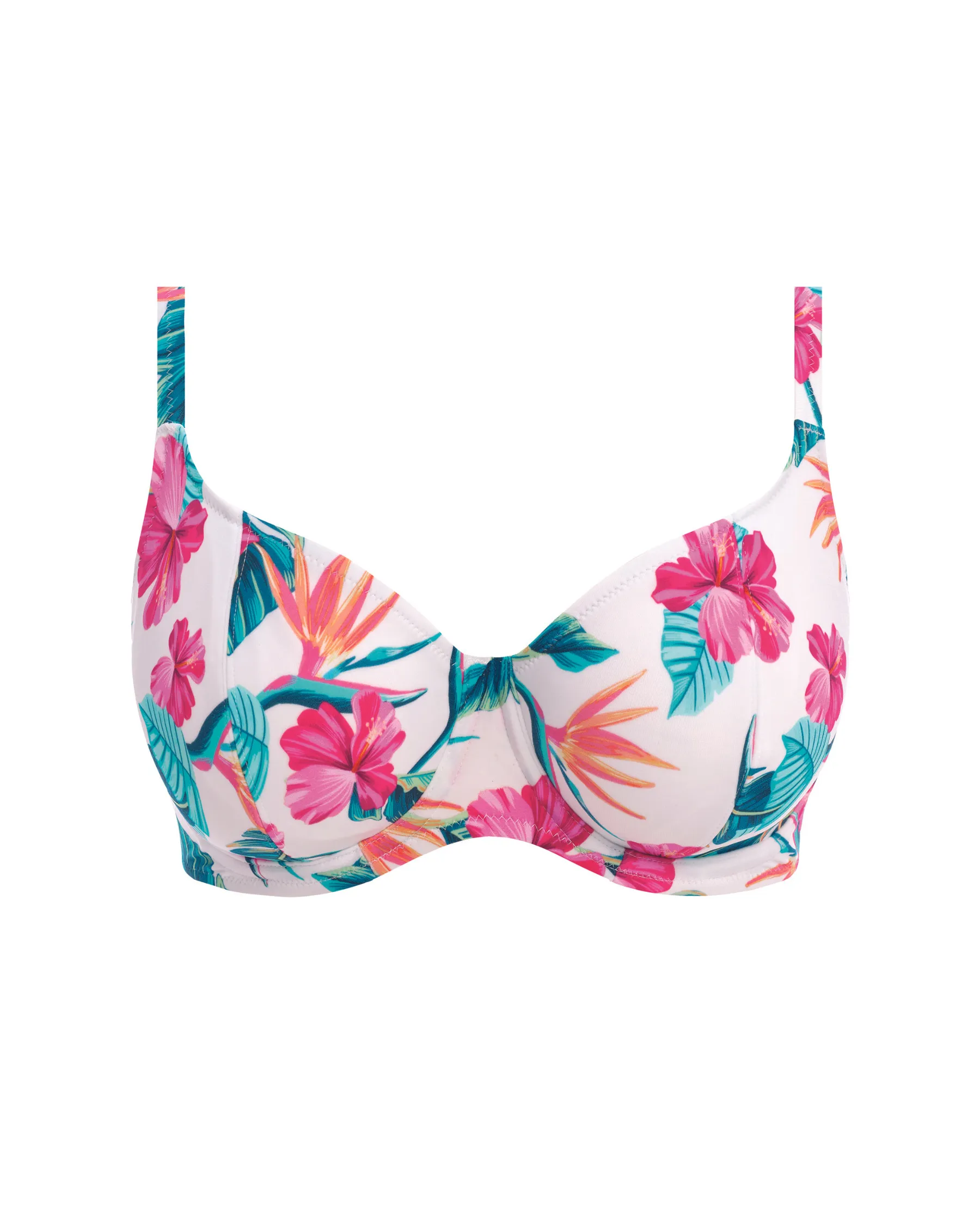 2024 Freya Swim Palm Paradise Plunge Bikini Top - As205002