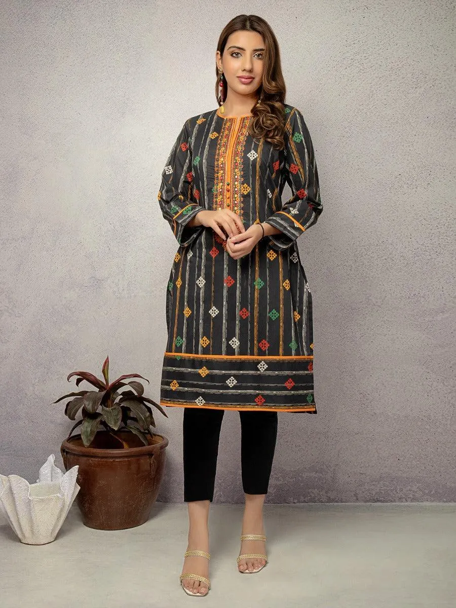 ACE Galleria Digital Embroidered Unstitched 1pc Khaddar Shirt ACE 12185