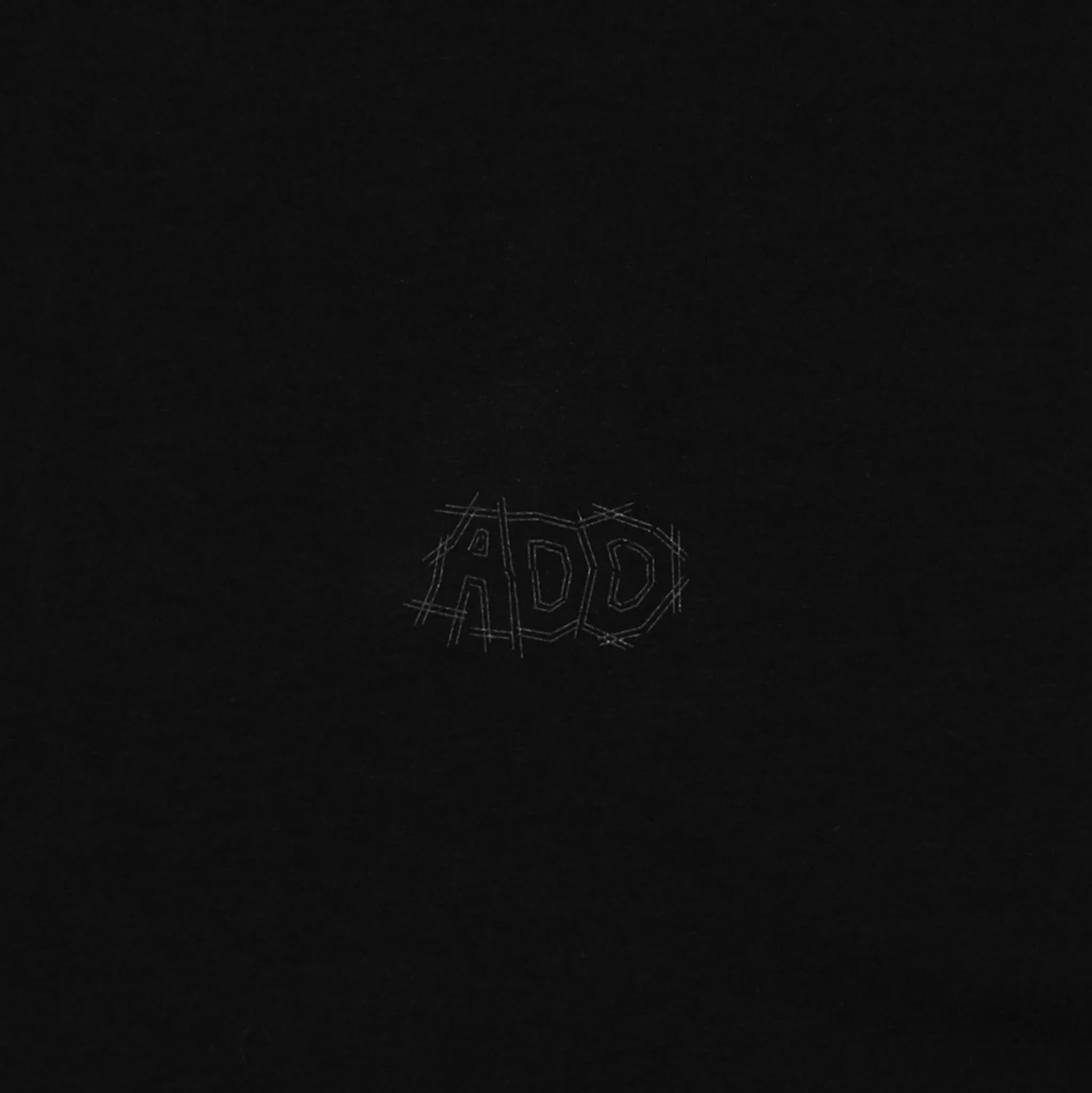 ADD Avantgarde Logo Mockneck Tee Black