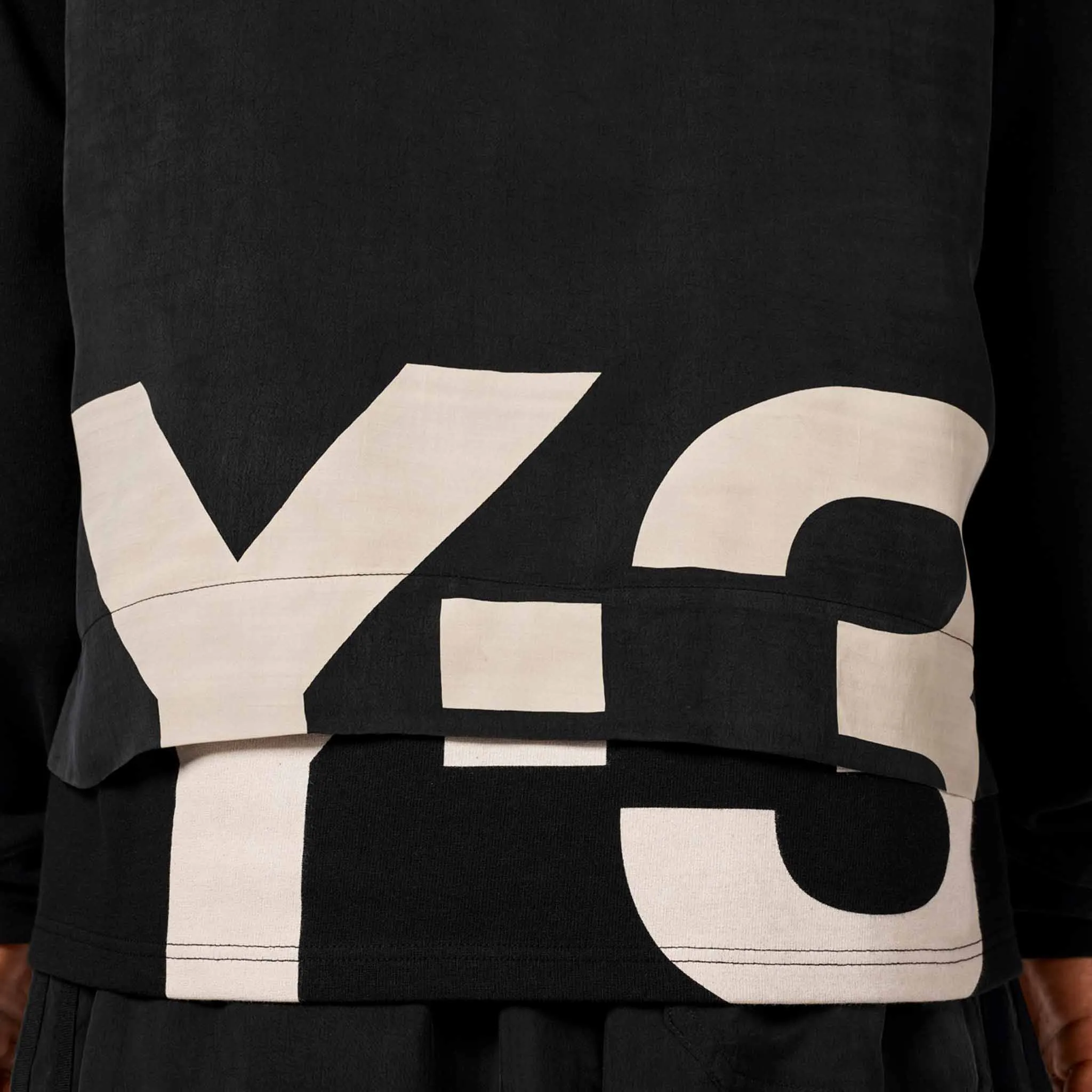 ADIDAS Y-3 CH3 Raw Terry GFX Hoodie Black