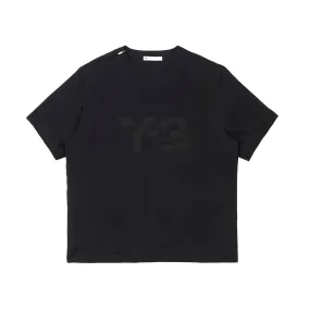 ADIDAS Y-3 CH3 Sanded Cupro Tee Black