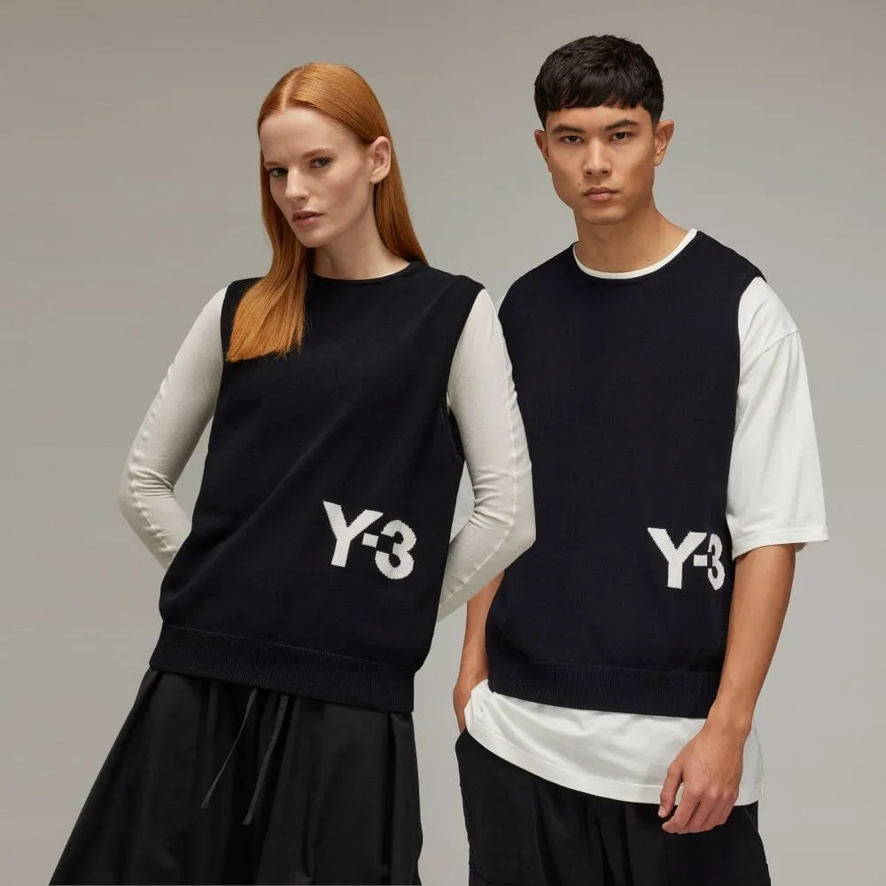 ADIDAS Y-3 Knit Vest Black