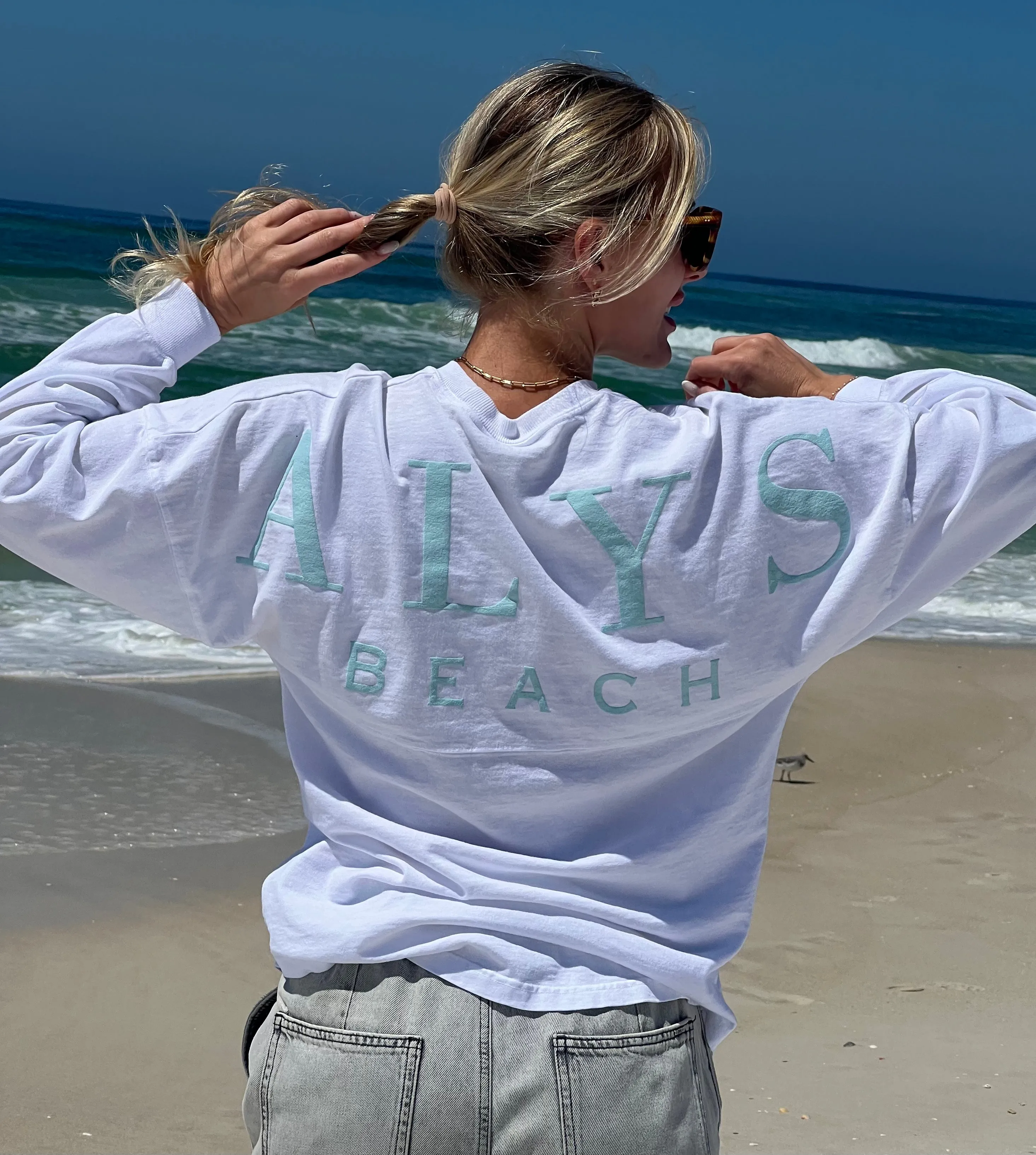 Alys Beach Spirit Jersey Oversized Tee