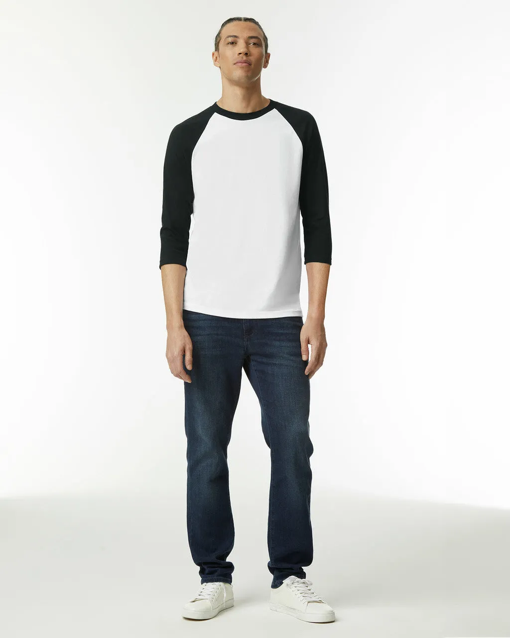 American Apparel Adult CVC Raglan T-shirt (2003CVC)