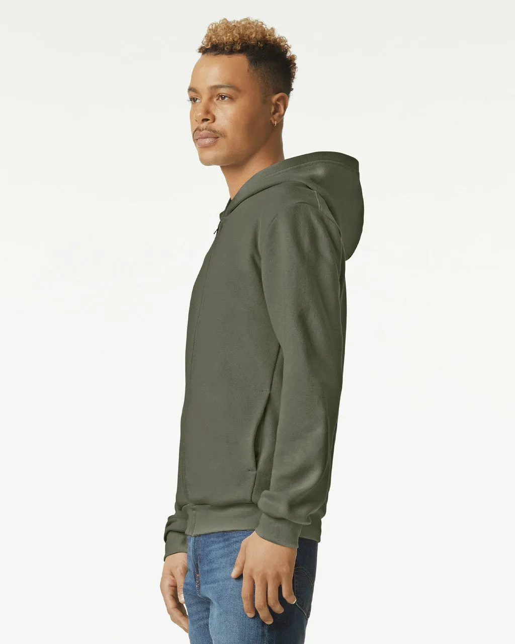 American Apparel Adult Reflex Zip Hooded Sweatshirt (RF497)