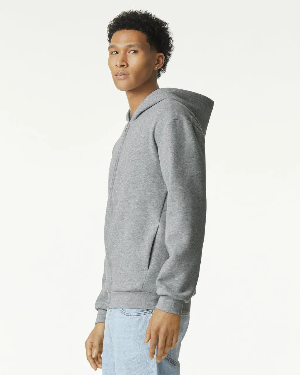 American Apparel Adult Reflex Zip Hooded Sweatshirt (RF497)