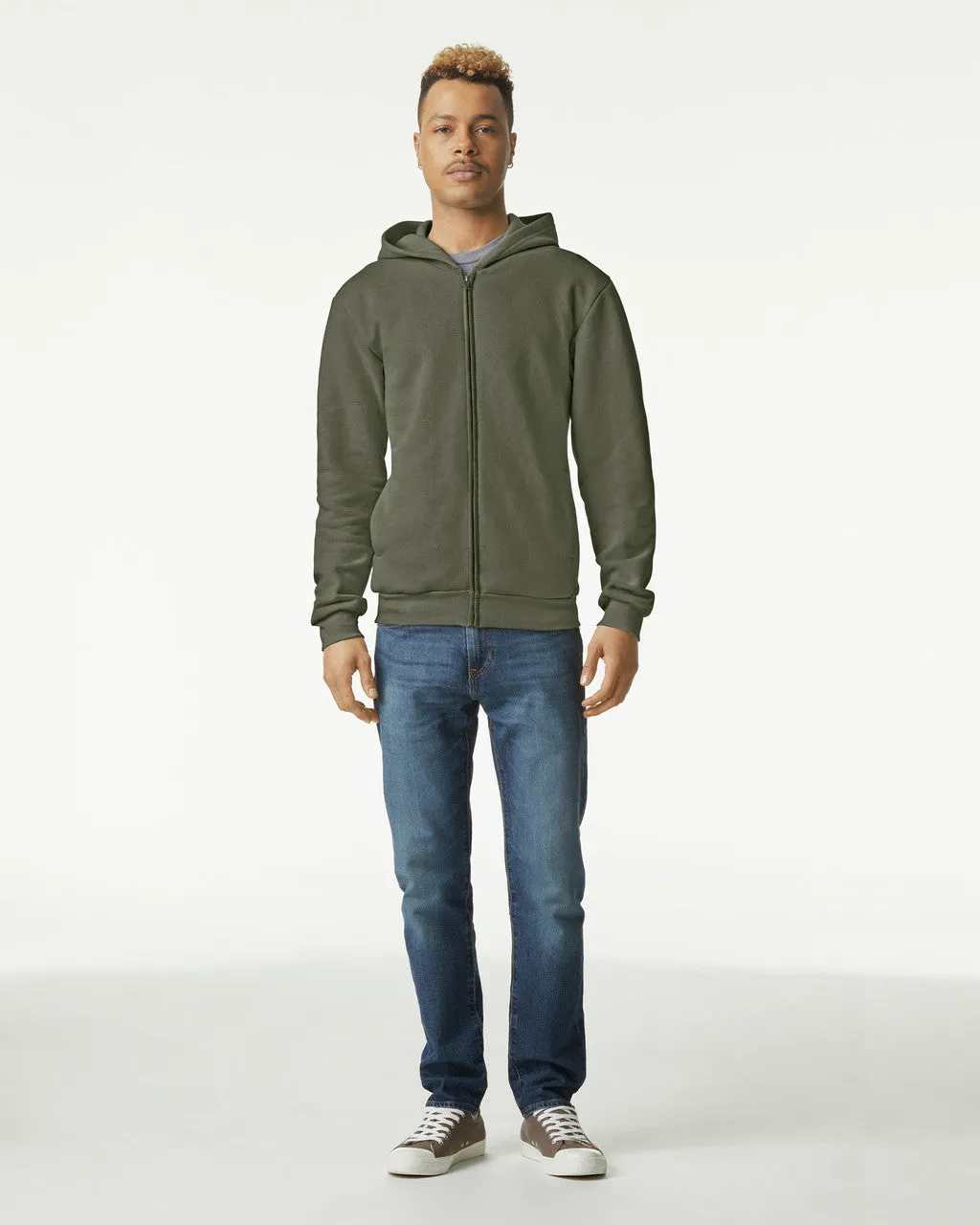 American Apparel Adult Reflex Zip Hooded Sweatshirt (RF497)