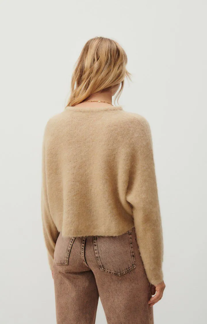 American Vintage TYJI Pullover in Brown Sugar