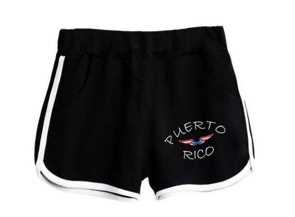 Angel Wing Shorts - Puerto Rico