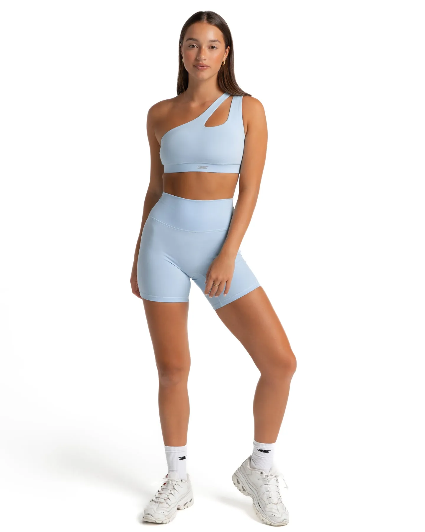 Asymmetric Bra - Pastel Blue