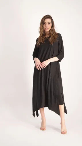 Asymmetric Dress / Black