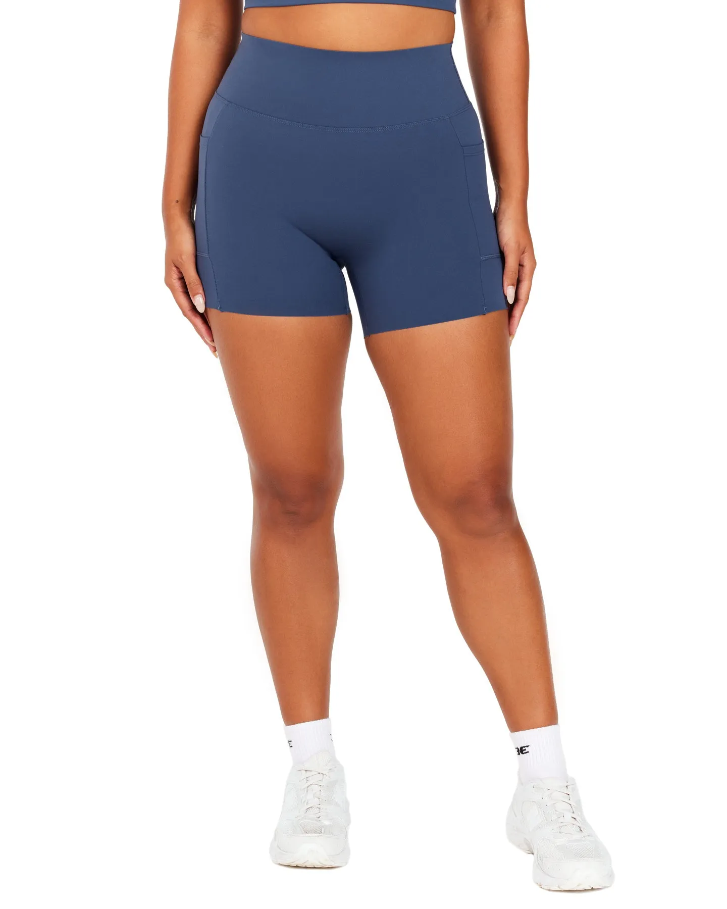 Aura Bonded Ascend Shorts - Soft Navy