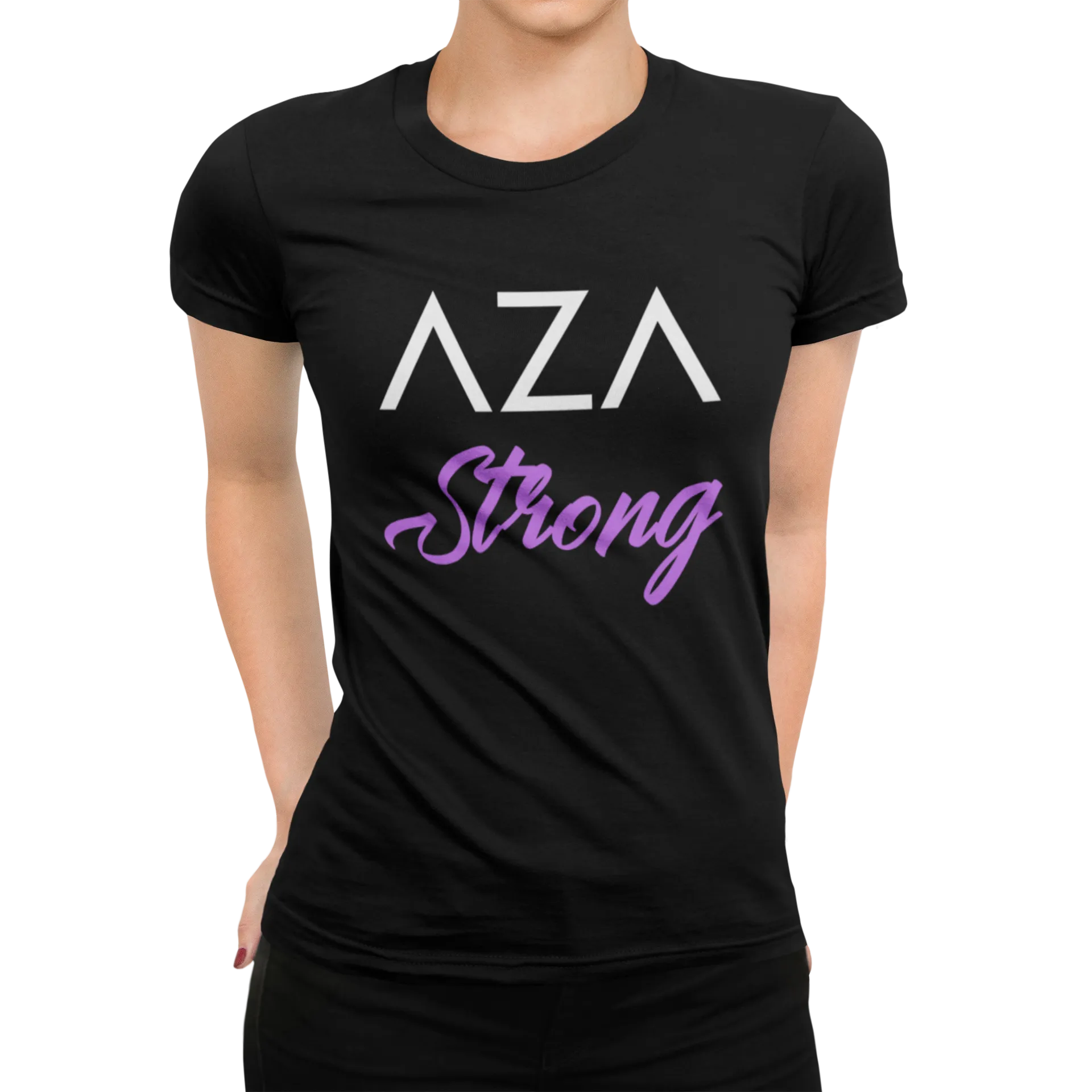 Aza Comics Aza Strong Superhero Workout Tee