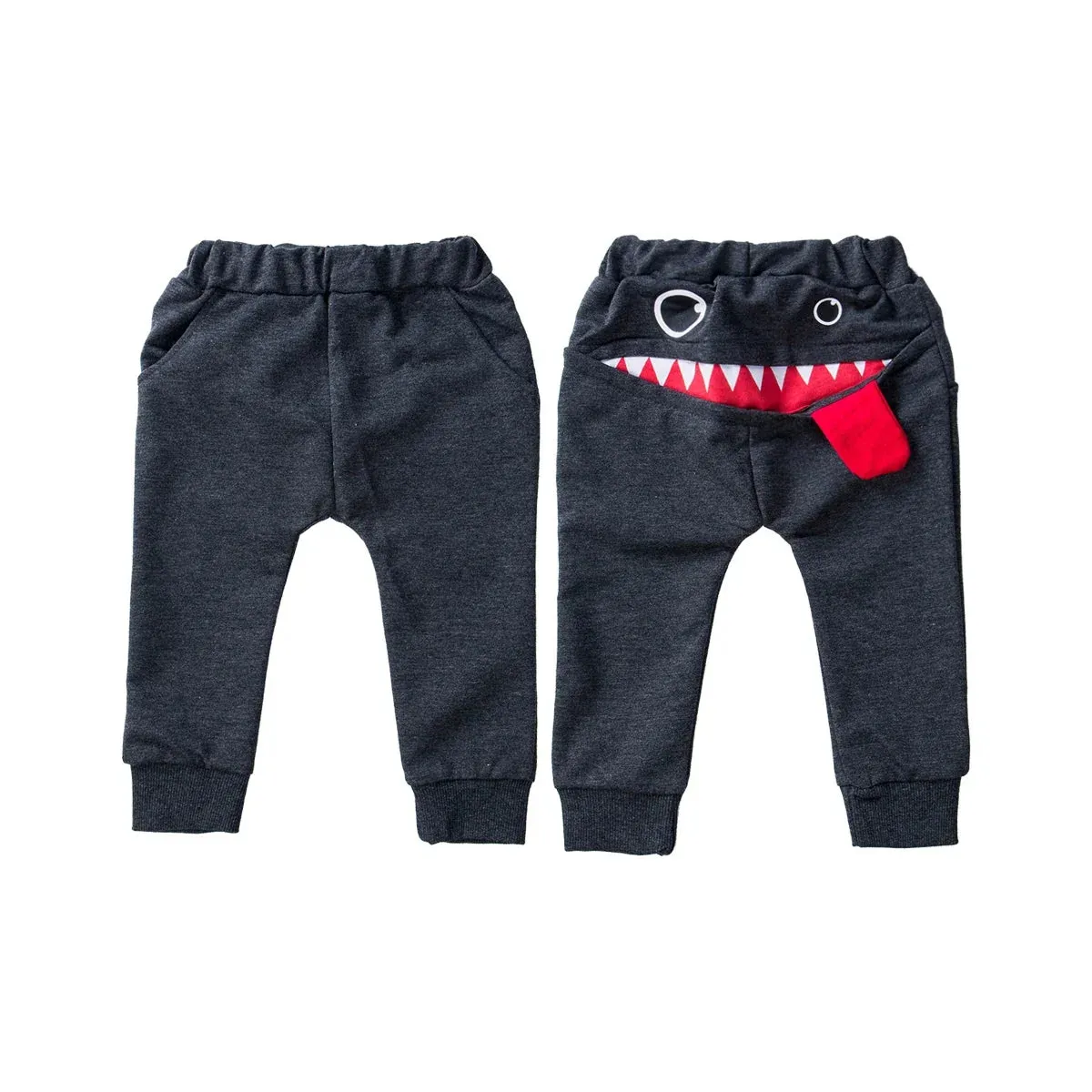 Baby Boy Funny Cartoon Big Mouth Infant Pants