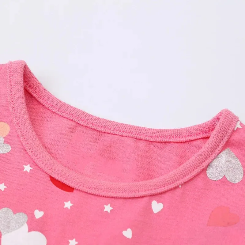 Baby Girl 2-8T Sleeveless Hearts Party Dress