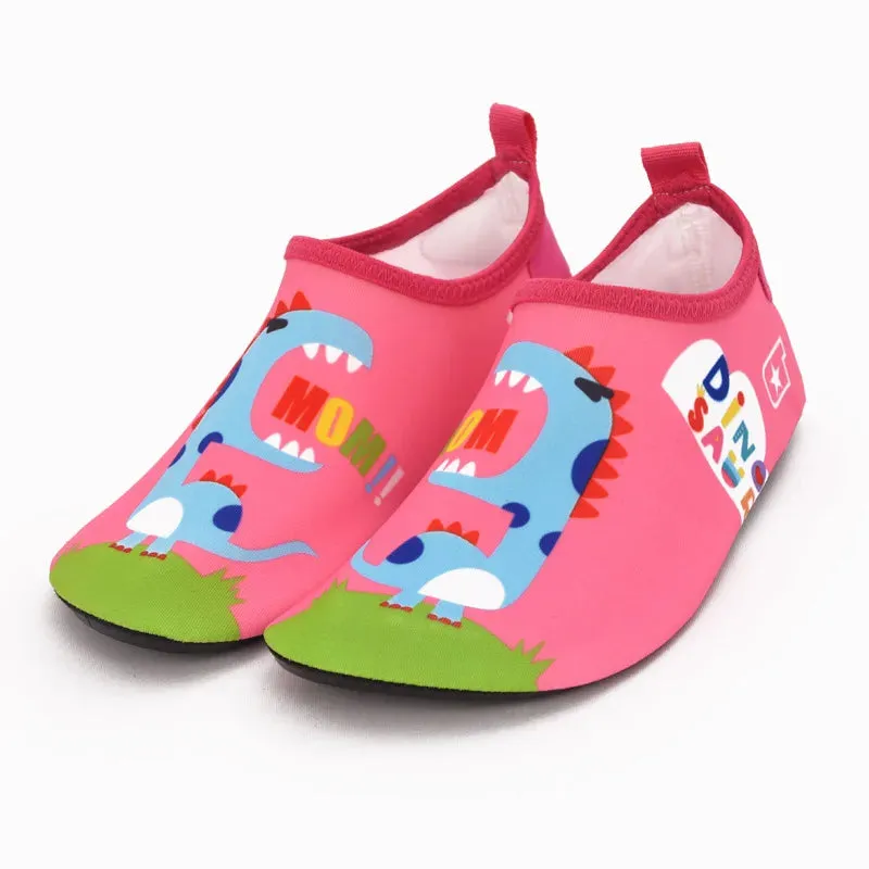 Baby Girl Pink Dinosaur Animal Water Slippers