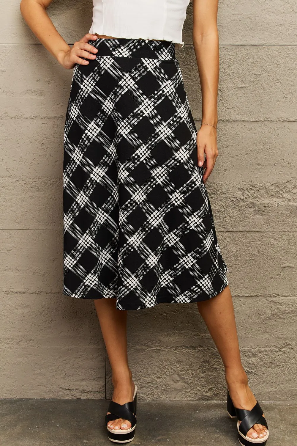 Back To Basics Knee Length Skirt