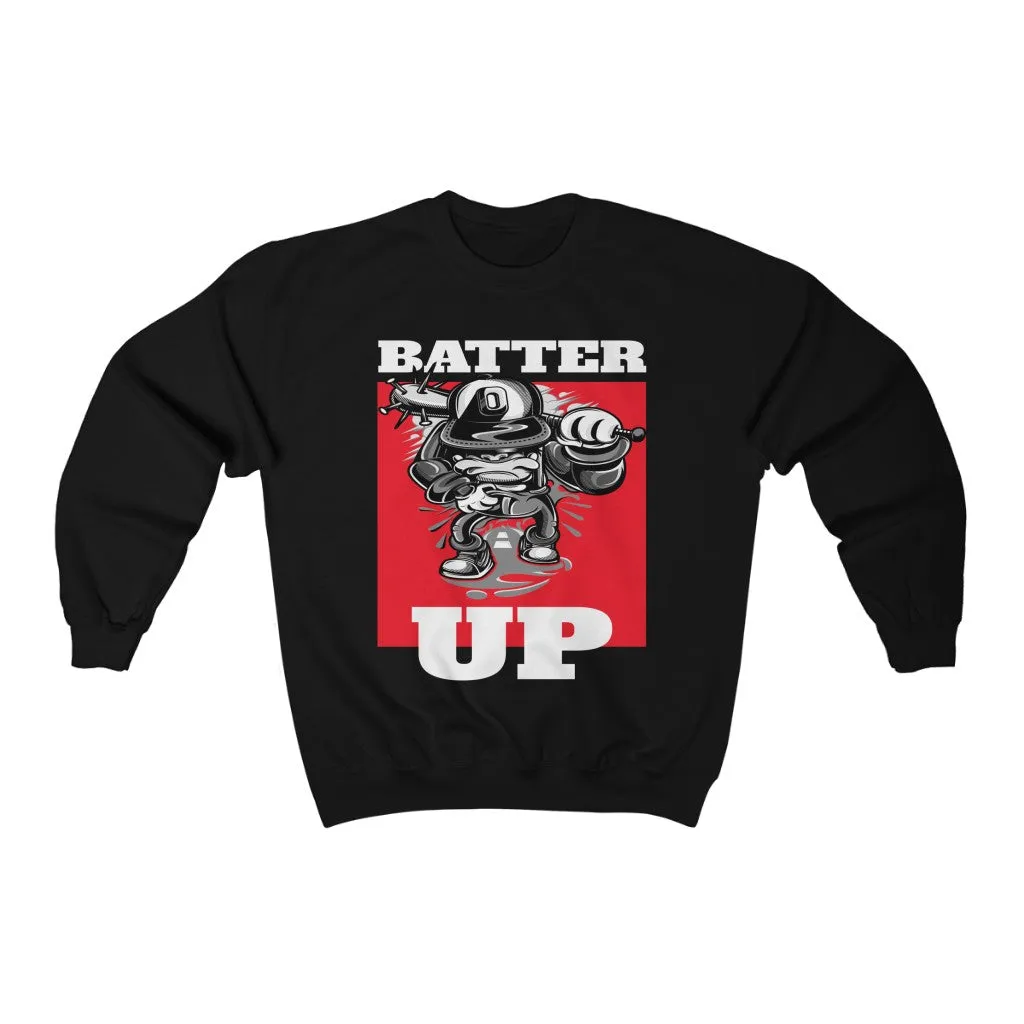 Batter Up! HD Crewneck Sweatshirt