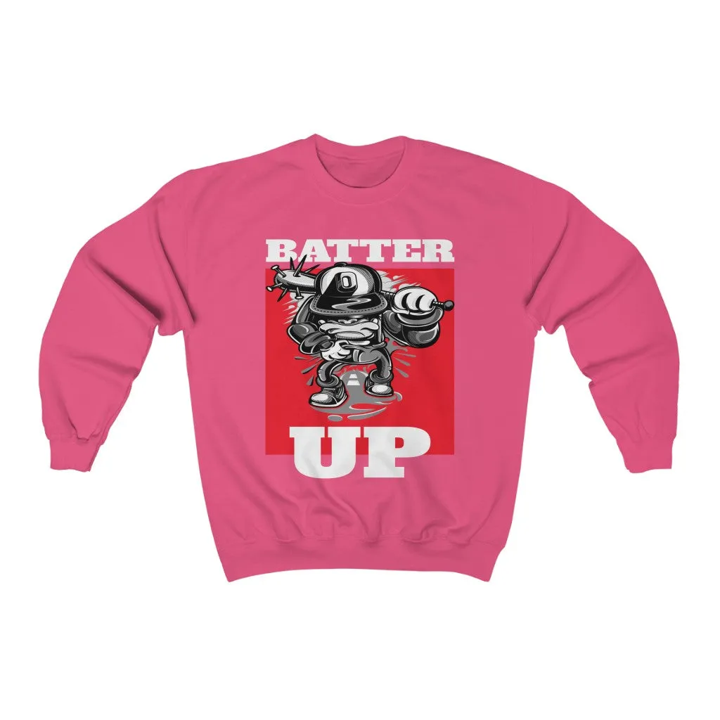 Batter Up! HD Crewneck Sweatshirt