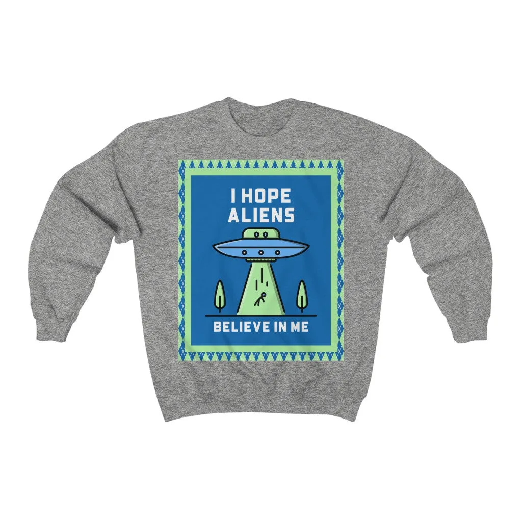 Believe in Me HD Crewneck Sweatshirt