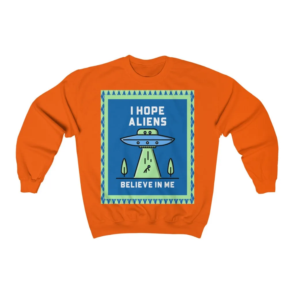 Believe in Me HD Crewneck Sweatshirt