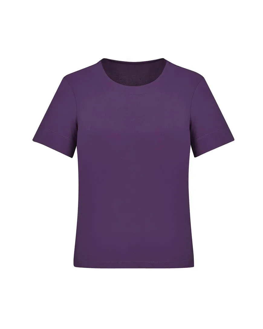 Biz Care Womens Marley Short Sleeve Jersey Top (CS952LS)