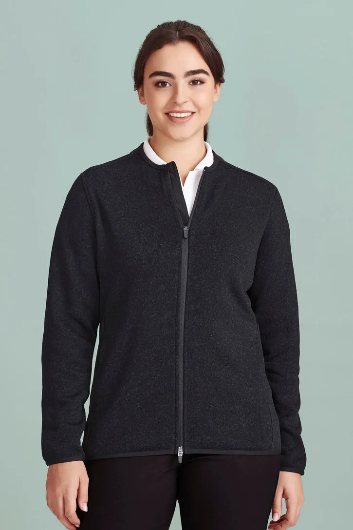 Biz Care Womens Nova Zip Front Jumper-(CO342LJ)