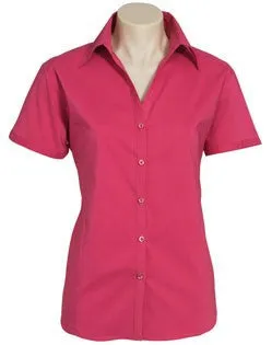 Biz Collection Womens Metro S/S Shirt 2nd  (3 colour) (LB7301)