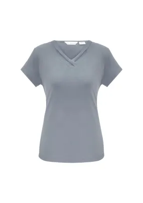 BizCollection K819LS Ladies Lana Short Sleeve Top