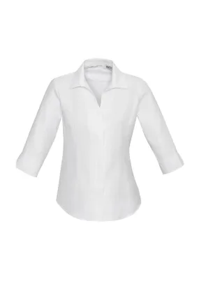 BizCollection S312LT Ladies Preston 3/4 Sleeve Shirt