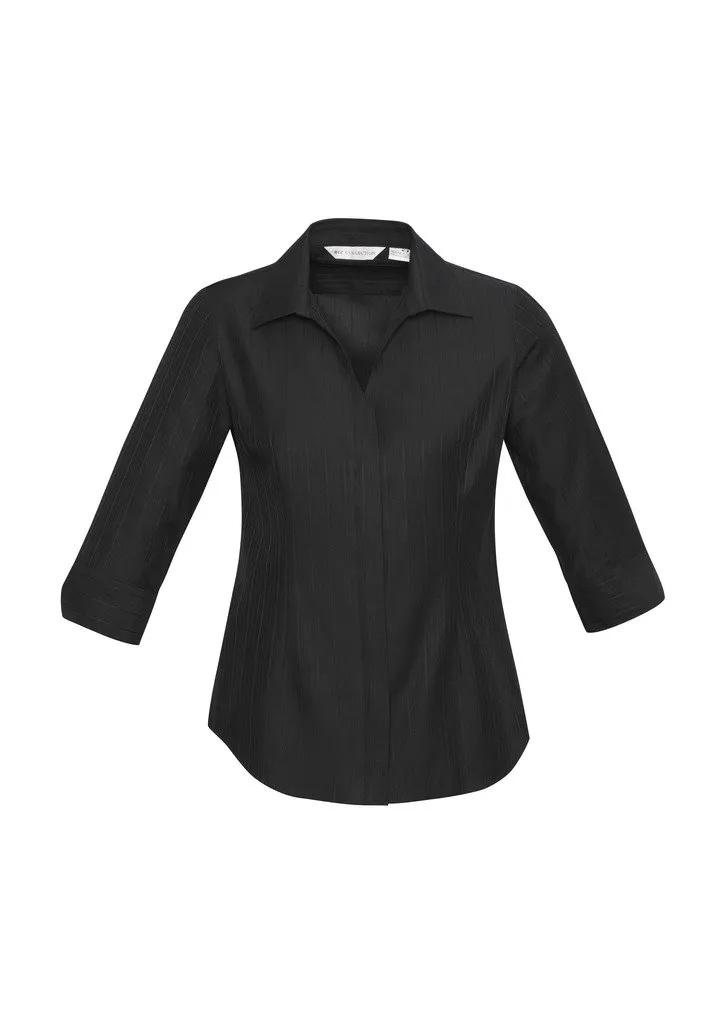 BizCollection S312LT Ladies Preston 3/4 Sleeve Shirt