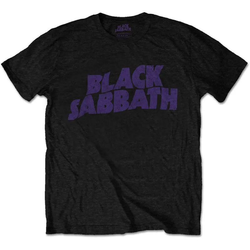 Black Sabbath Kids T-Shirt - Black Sabbath Purple Logo