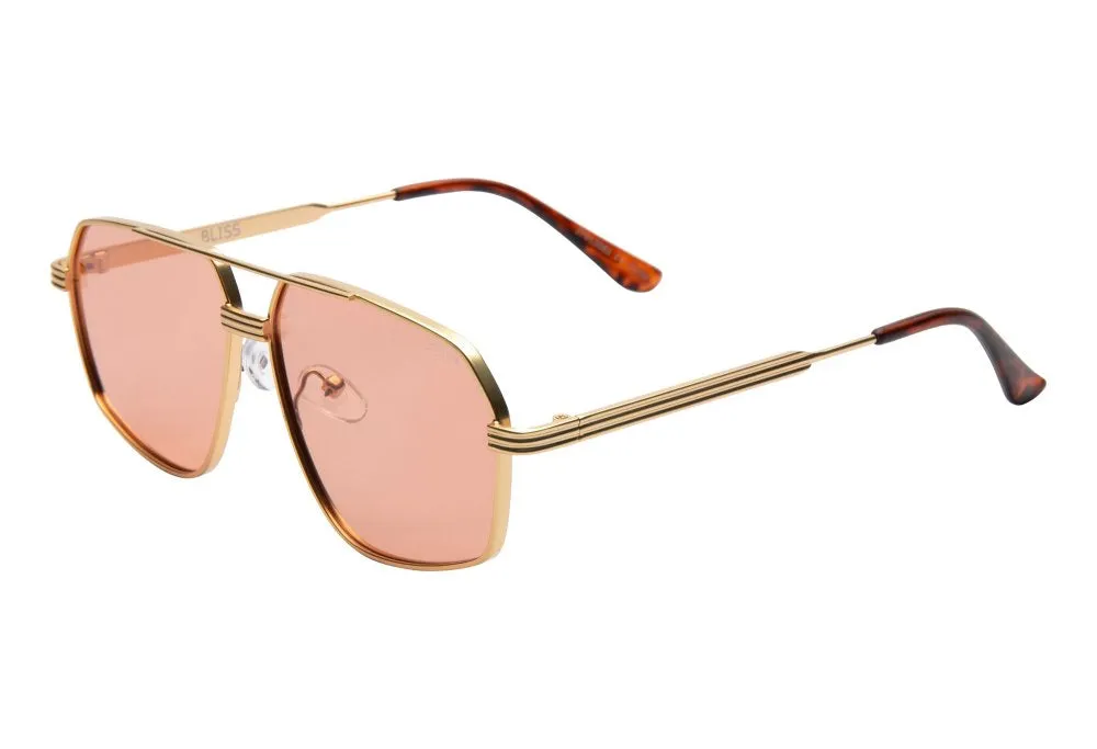 Bliss Sunglasses | Gold/Amber