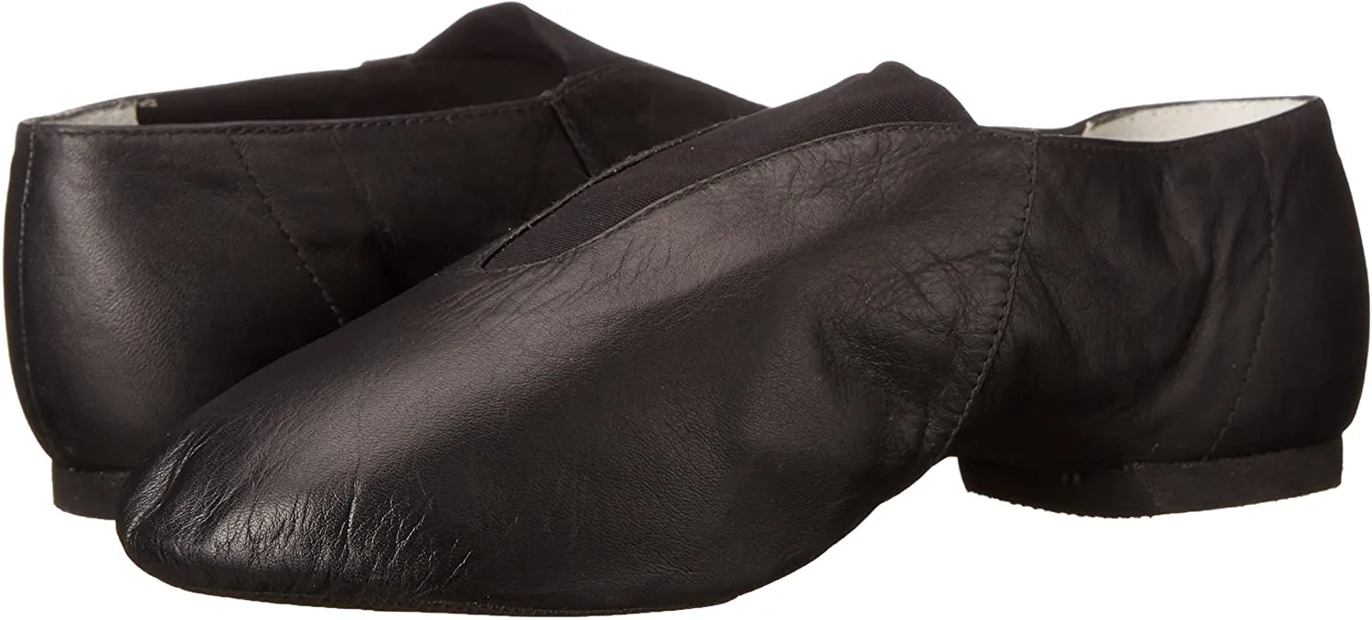 Bloch Dance Women's Super Leather Slip On Jazz Shoe S0401L Size 9 Black