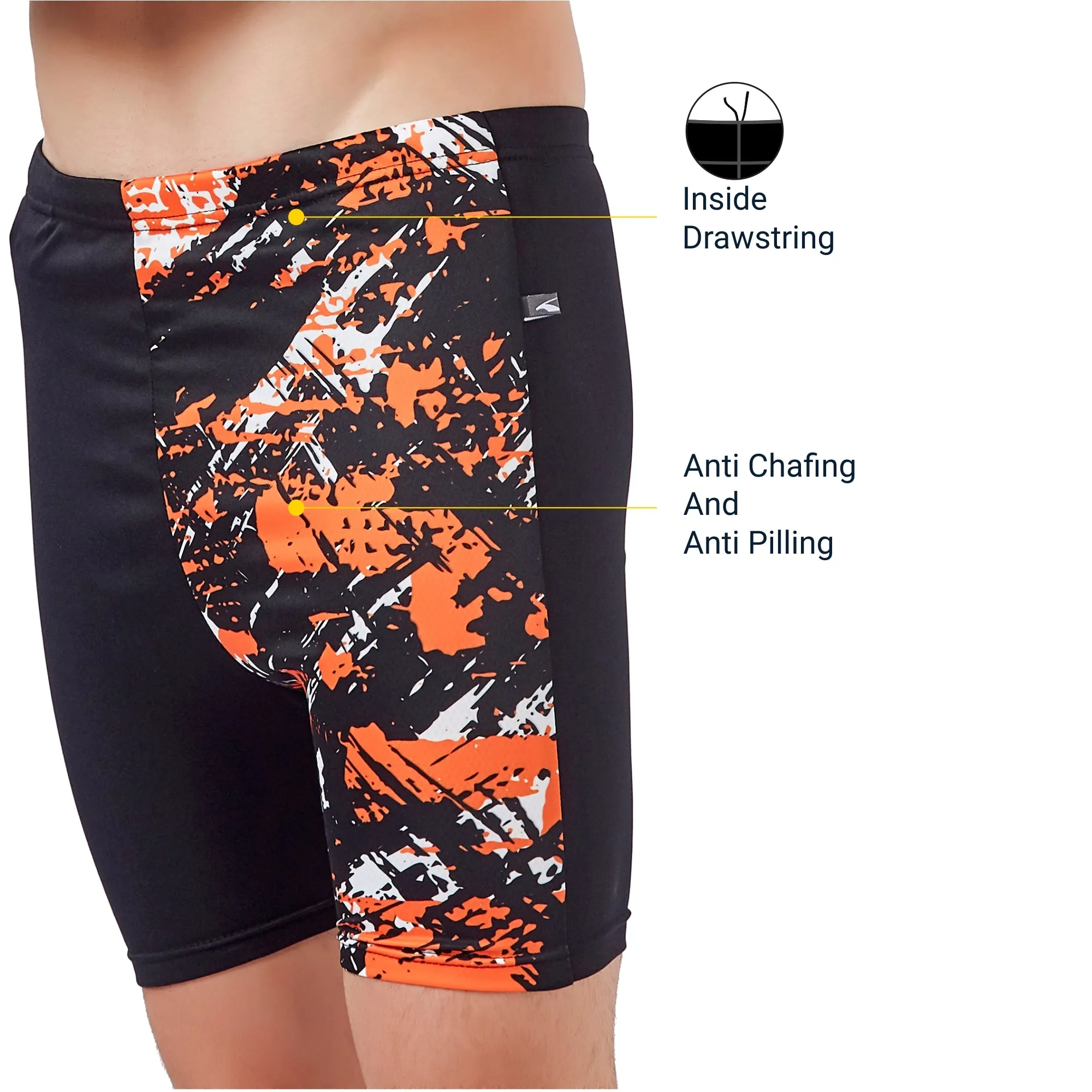 Break Free Men's JAMMER (Quick Dry and Anti Chafing)