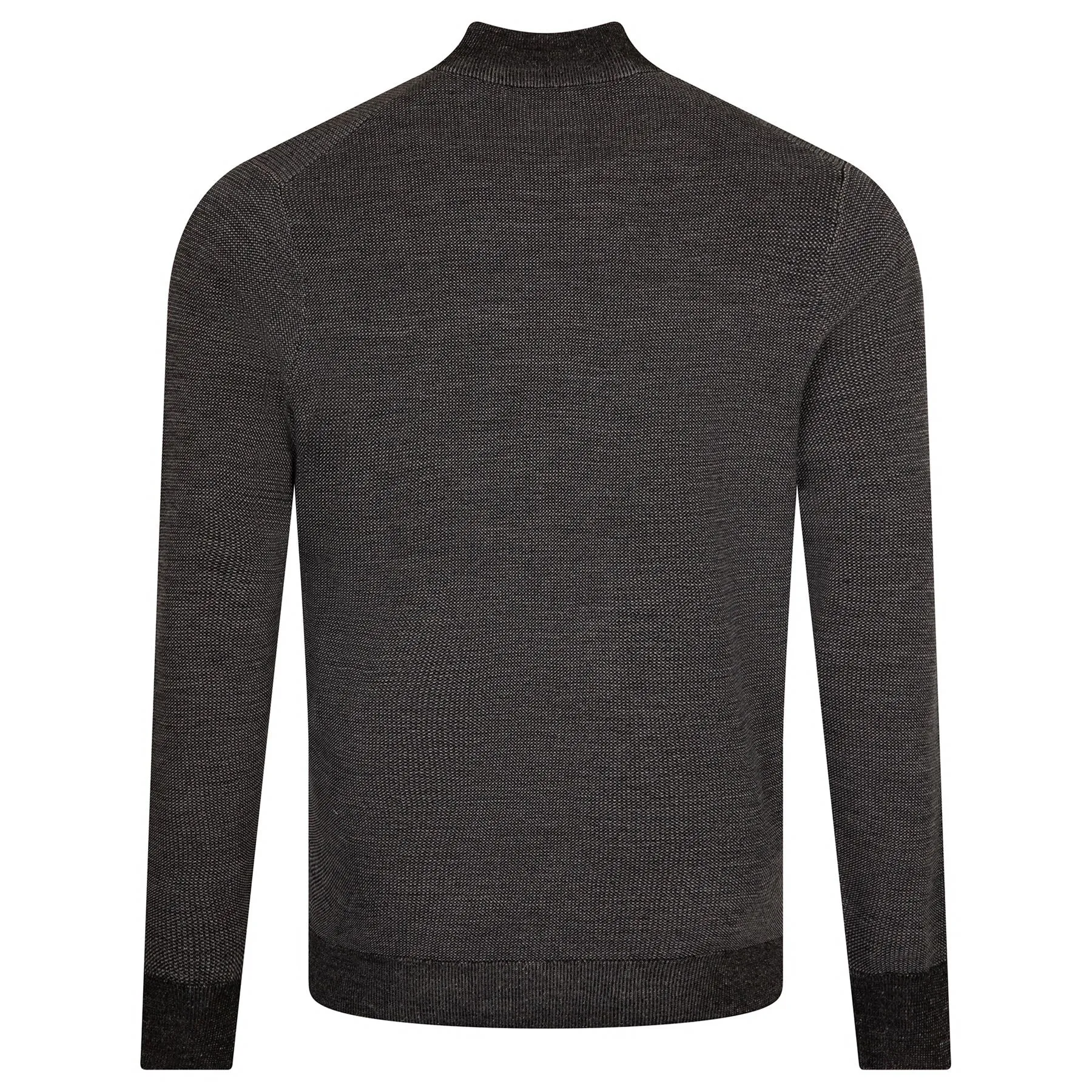 Breaker Birdseye Quarter Zip Black - AW23