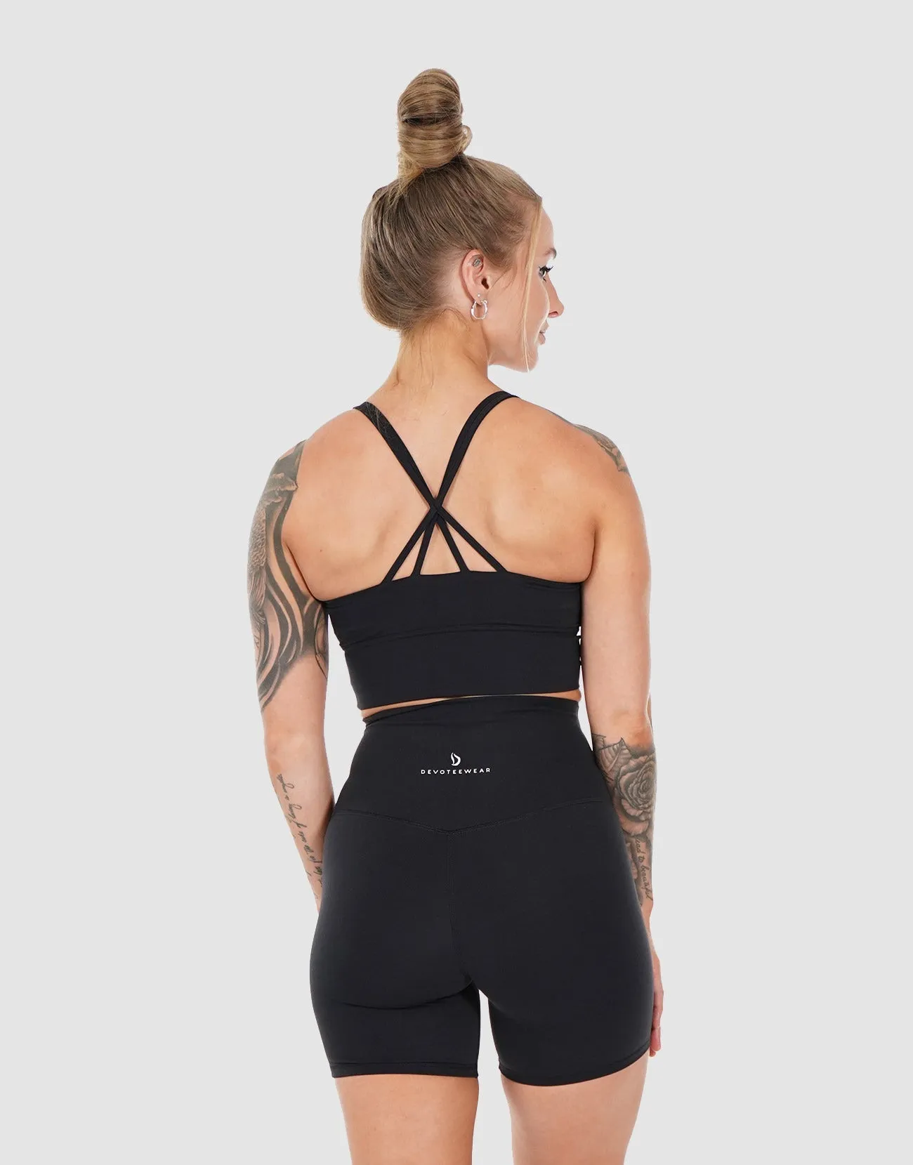 Butterfly Strappy Sports Bra