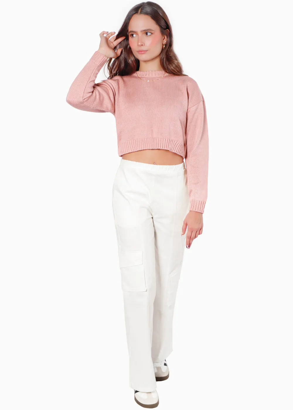 Buzo crop tejido - SHERYL