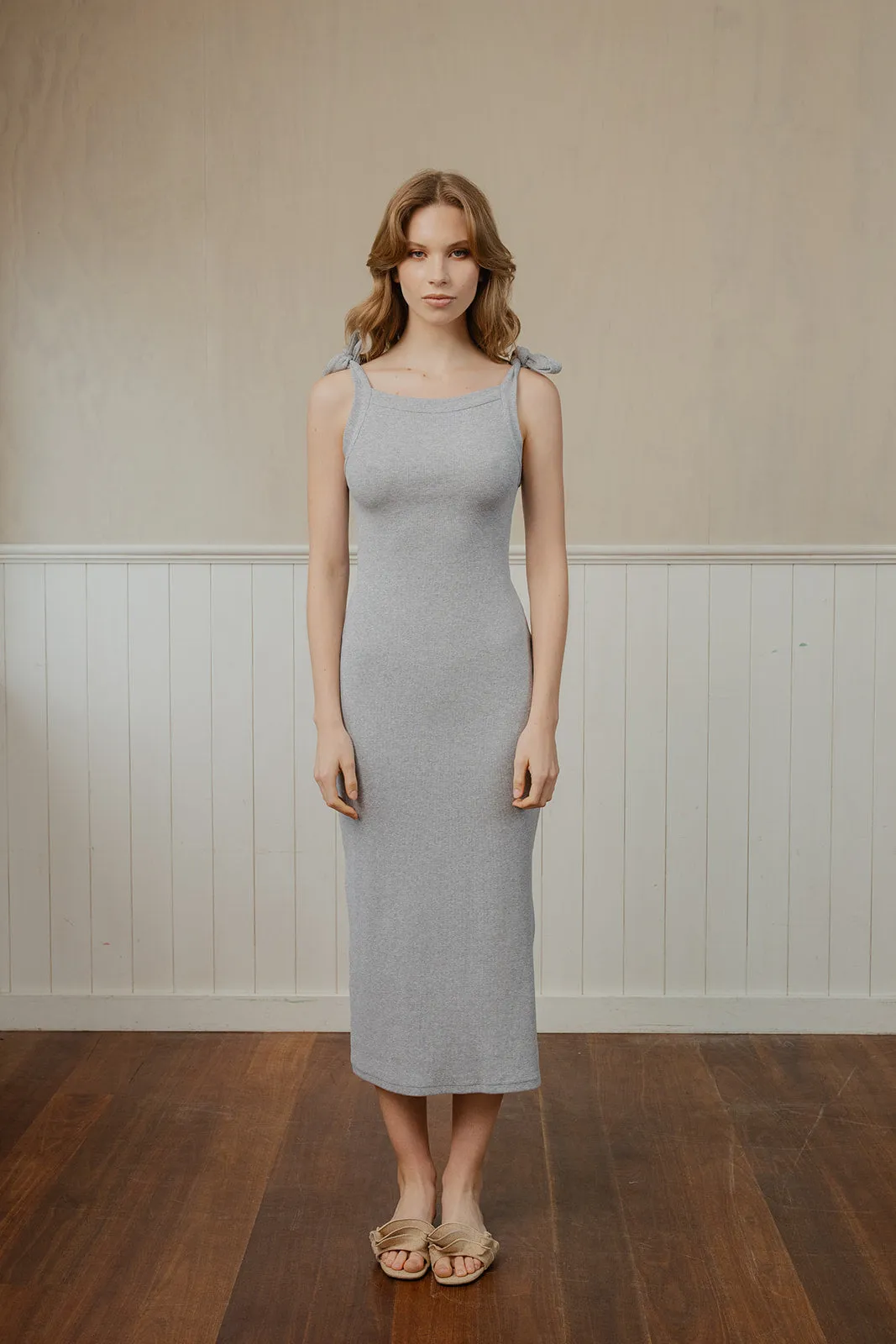 Caitlin Crisp Marsden 2.0 Maxi Dress - Grey Marle