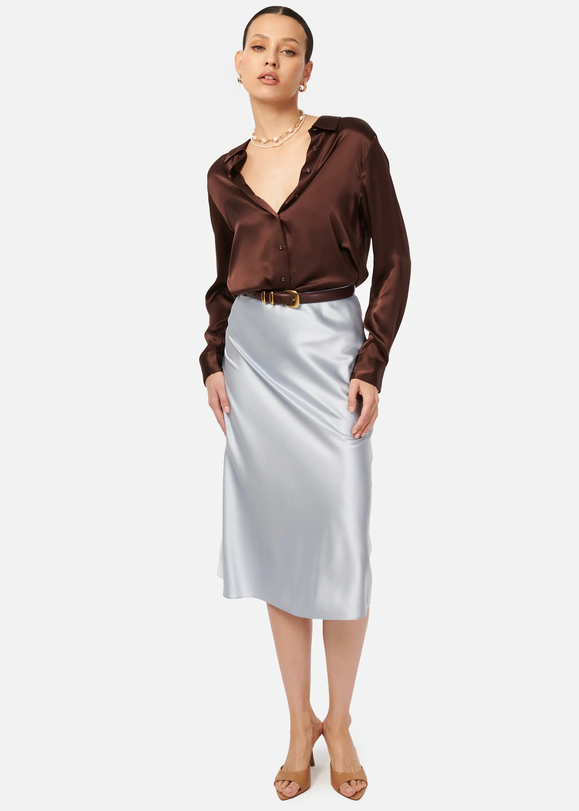 CAMI NYC Aviva Skirt - Bluebell