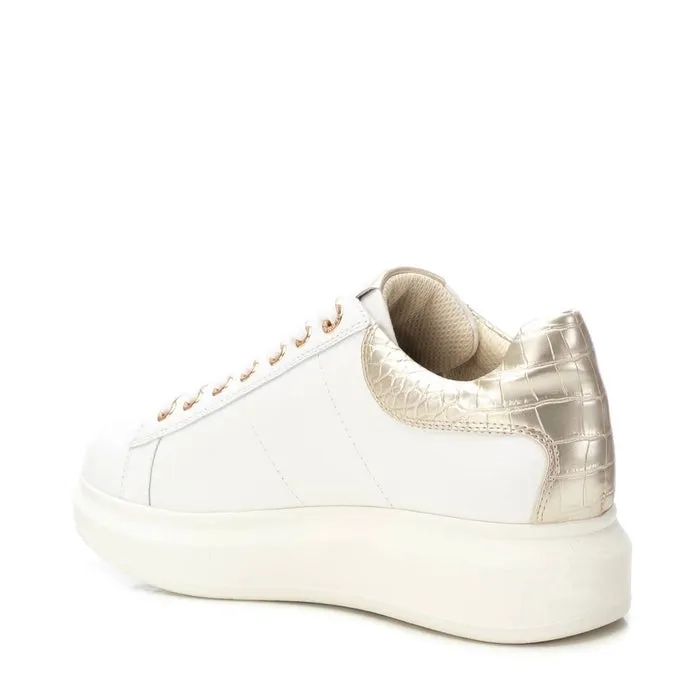 Carmela Ivory Gold Trimmed Trainer 161439