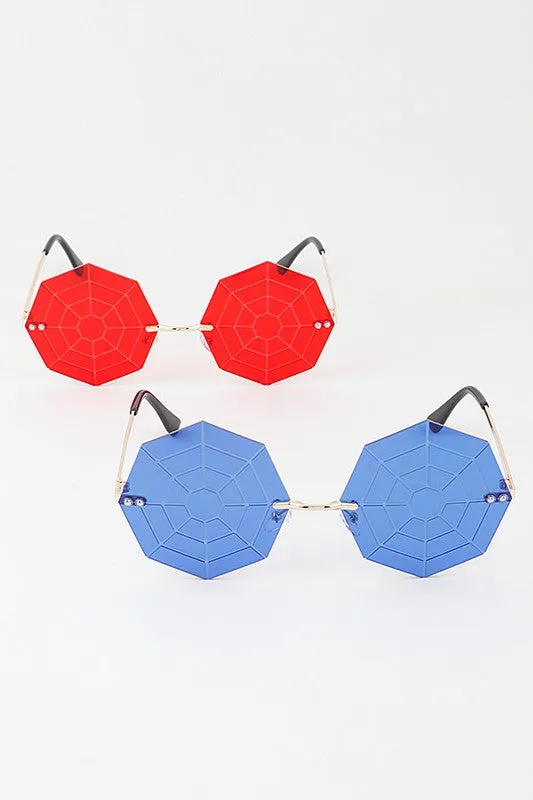 Charlotte Spider Web Sunglasses