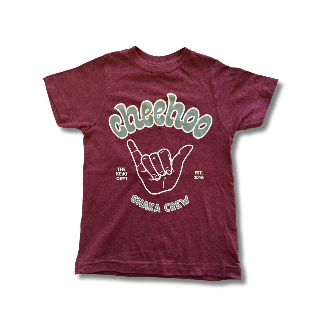 Chee Hoo Shaka Crew Keiki T-Shirt