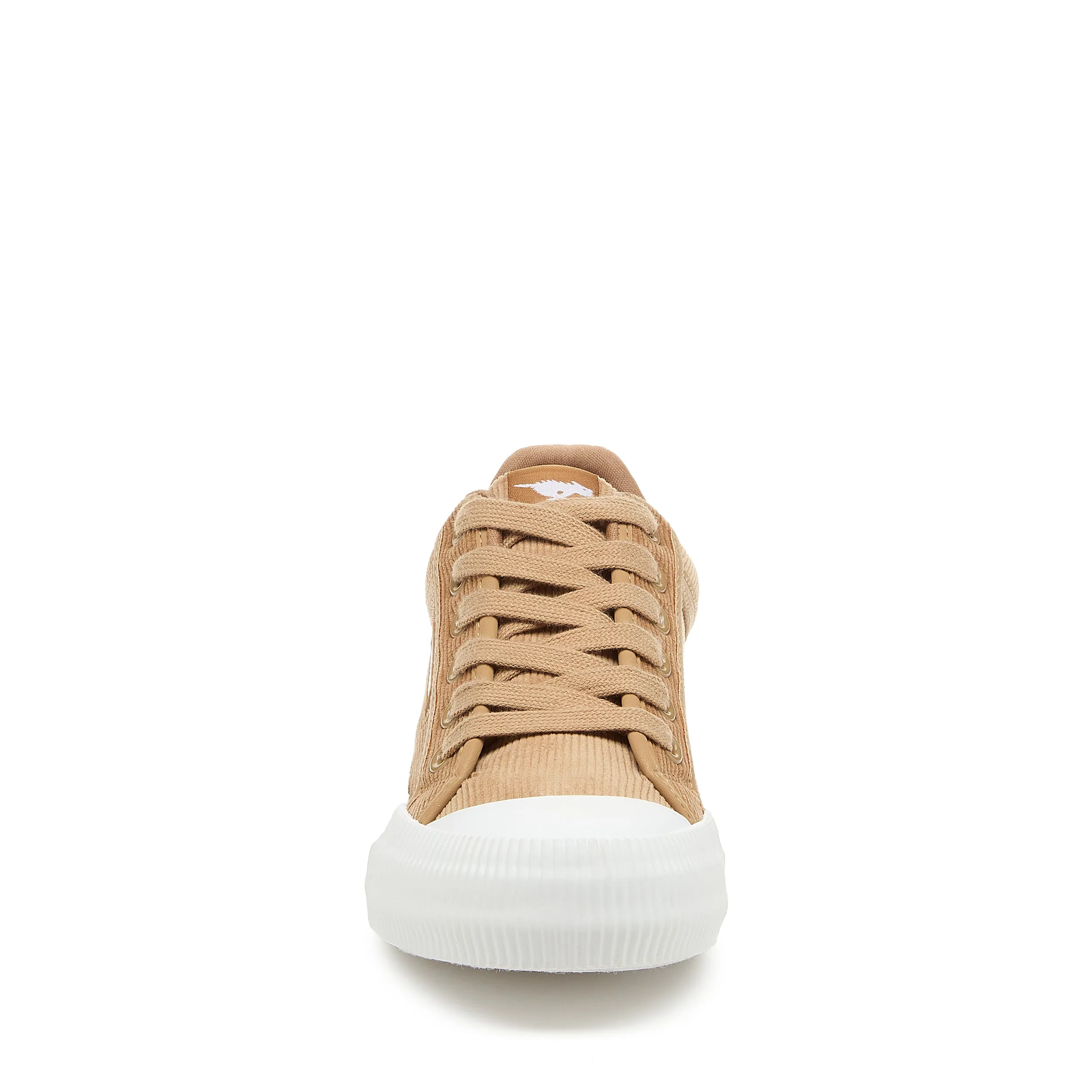 Cheery Tan Corduroy Trainers