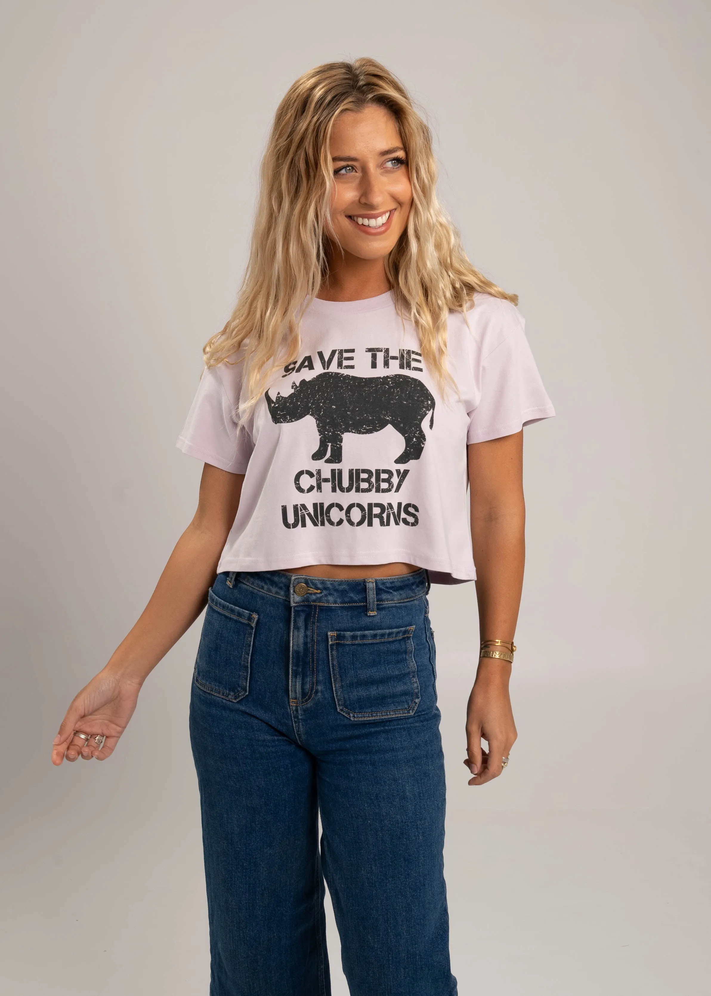 Chubby Unicorns Crop