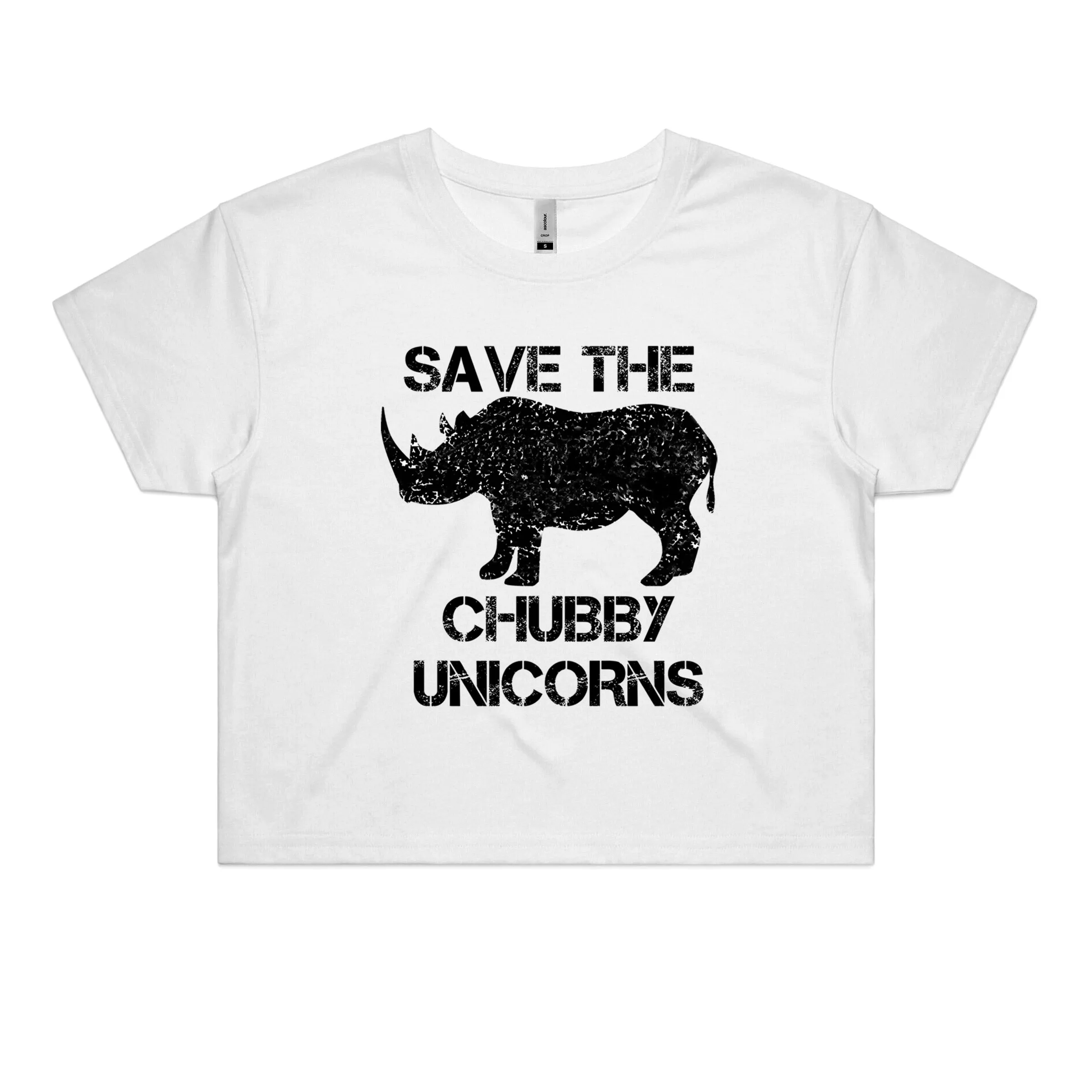 Chubby Unicorns Crop