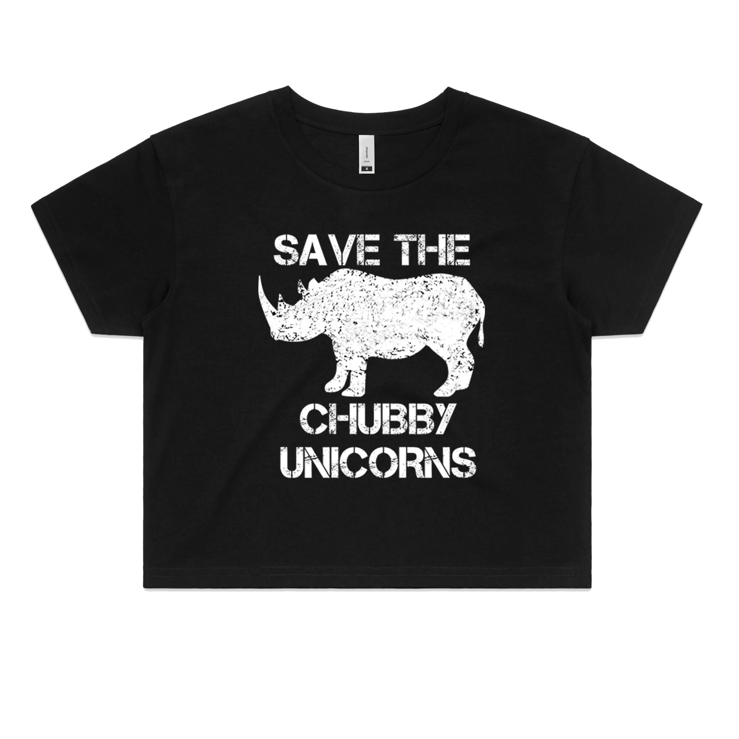 Chubby Unicorns Crop