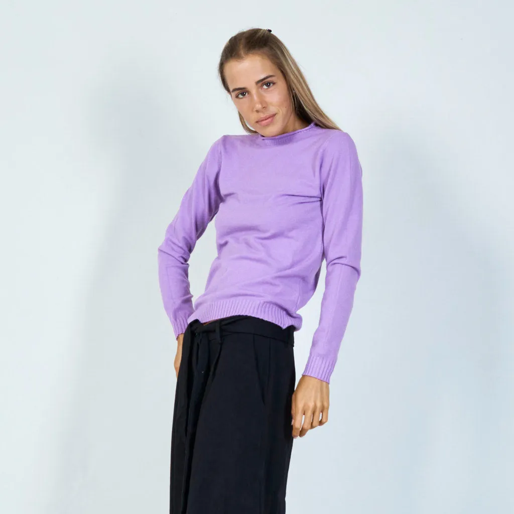 Classic crewneck sweater wholesale