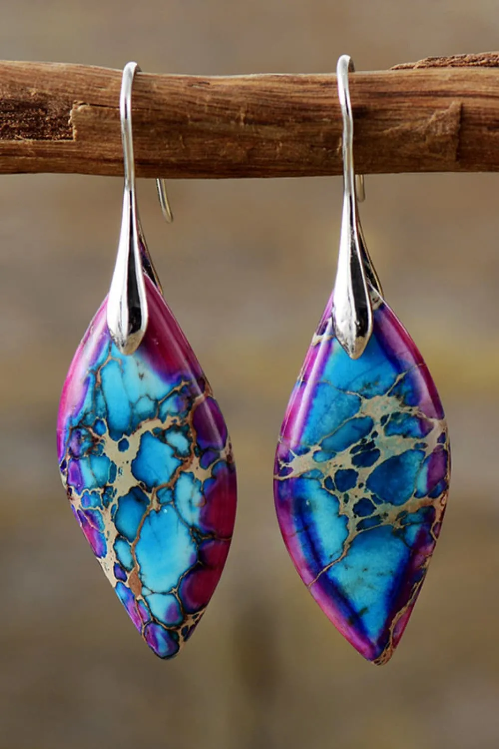 Color Pop Stone Earrings